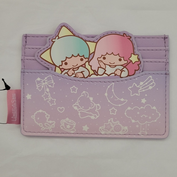 Loungefly Sanrio Little Twin Stars Constellations Cardholder - Picture 5 of 7
